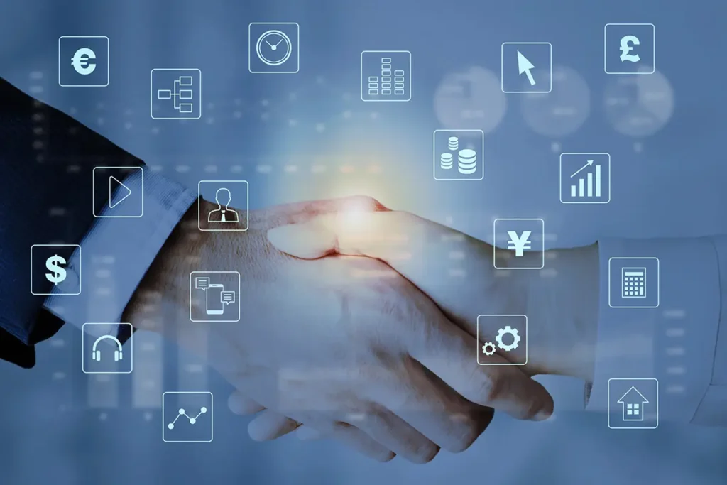 カーボンクレジットの取引のイメージ