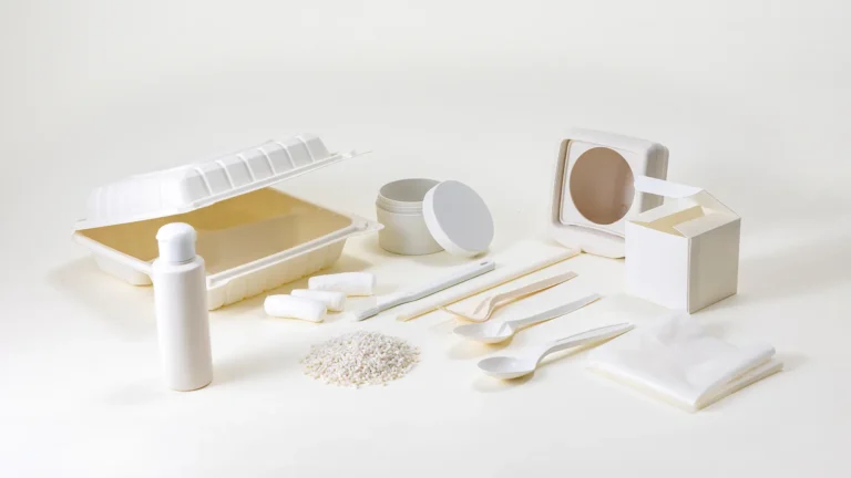 バイオプラスチック成形品のイメージ